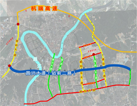 站二西延橋梁工程完成主橋合攏